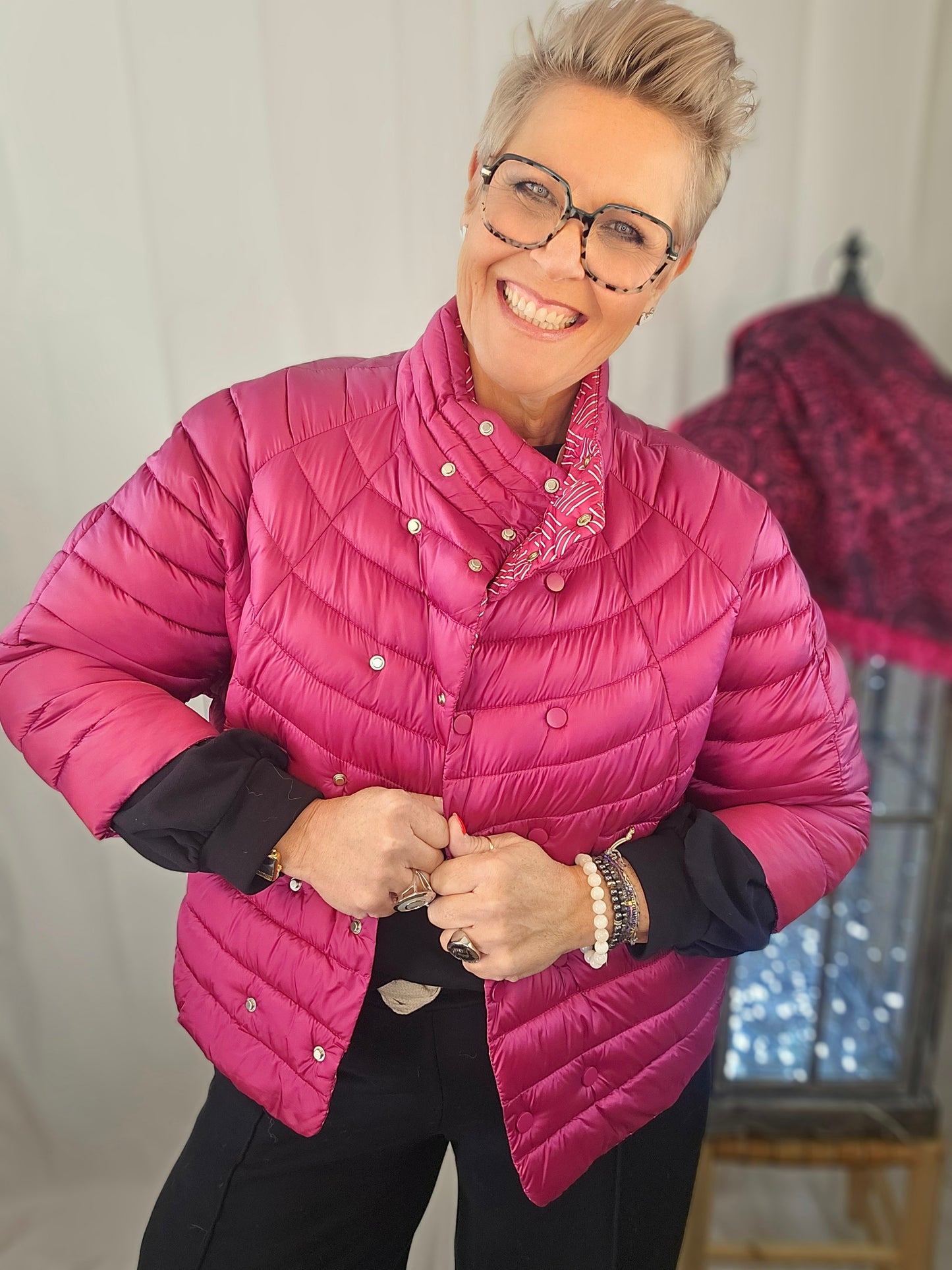 Doudoune manches 3/4