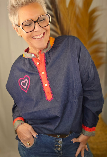 Chemisier Coeur