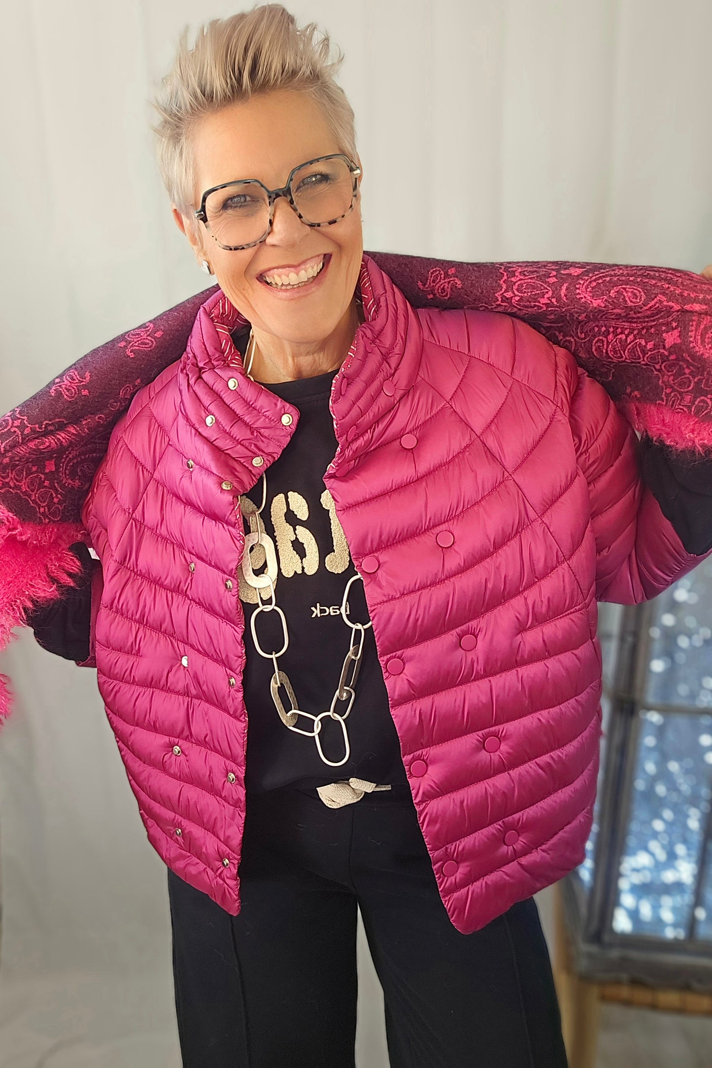 Doudoune manches 3/4