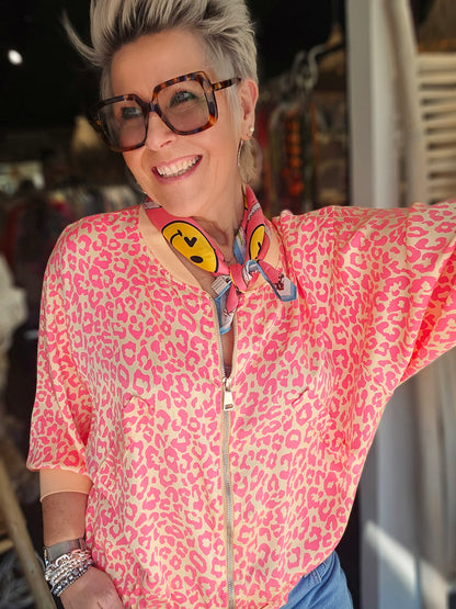 Veste Léo Rose