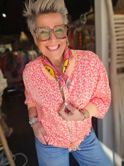 Veste Léo Rose