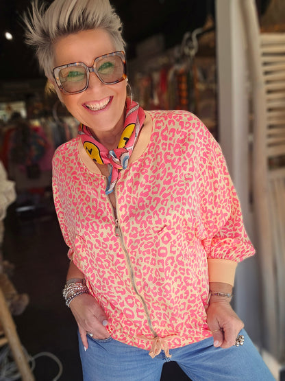 Veste Léo Rose