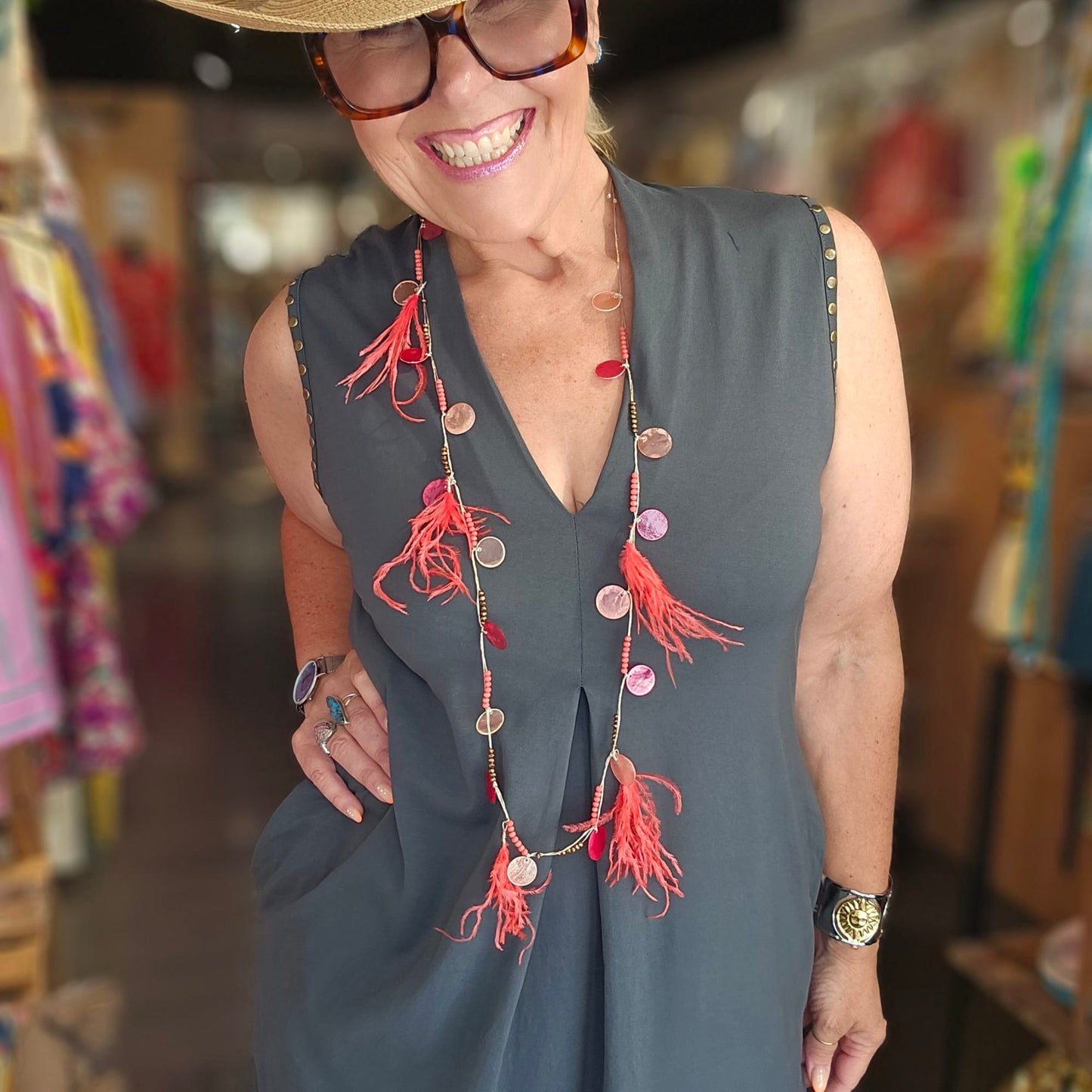 Robe cloutée