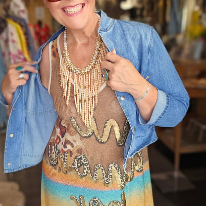 Robe palmeraie