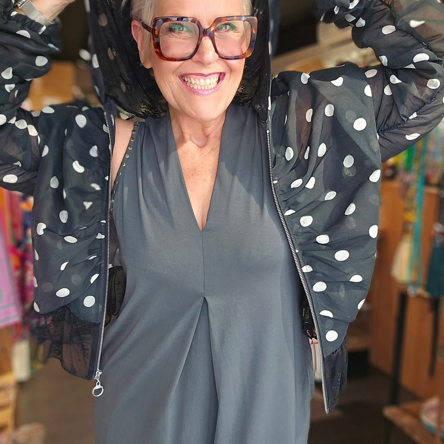 Robe cloutée