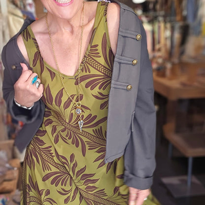 Robe feuille